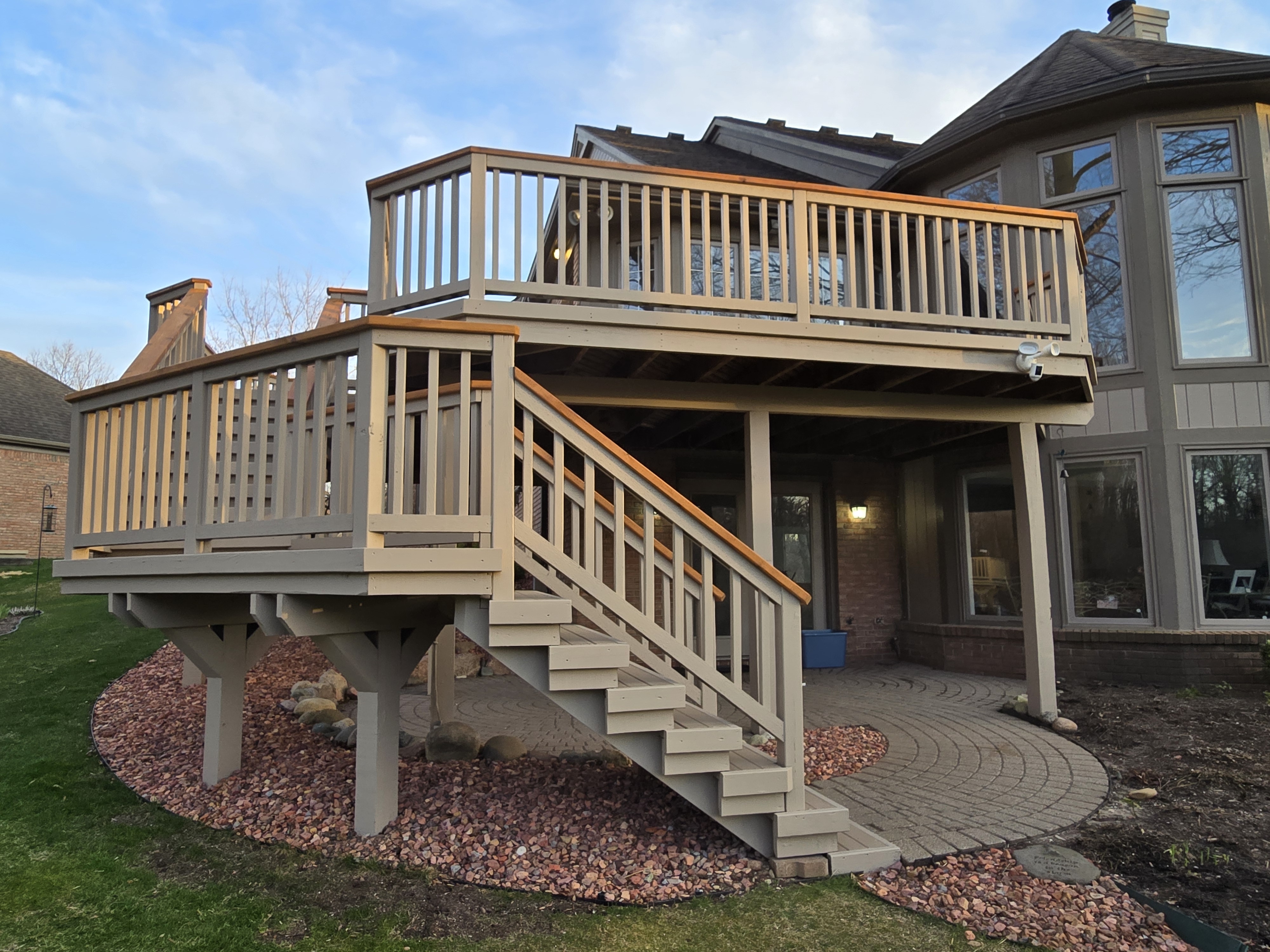 Deck Painting Example